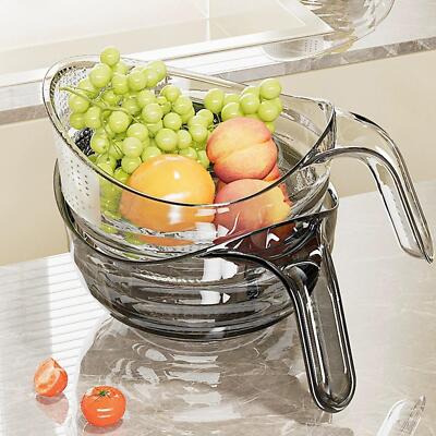 Reiswaschfilter Sieb Küchenzubehör vielseitige Obst Gemüse Schüssel
