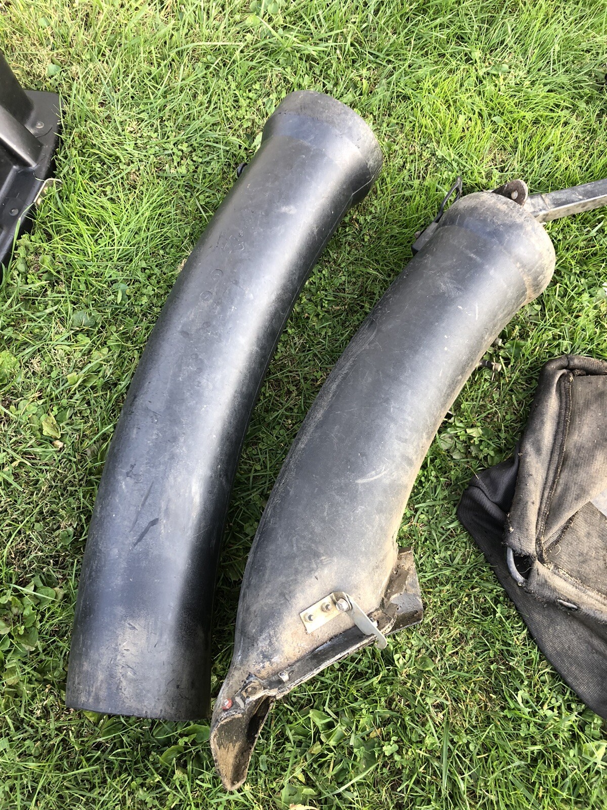 Exmark Quest 50” Deck Zero Turn Lawn Mower Bagger Collection System! eBay