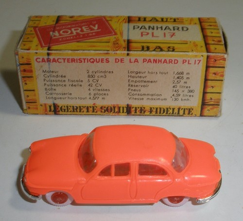 Norev Microminiatures Panhard PL 17 Collectors Quality salmon - Picture 4 of 6