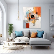 Hand-painted oil painting abstract texture color art home decor painting #230