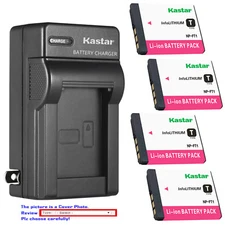 Kastar Battery Wall Charger for Sony NP-FT1 & Sony Cyber-shot DSC-T10/W Camera