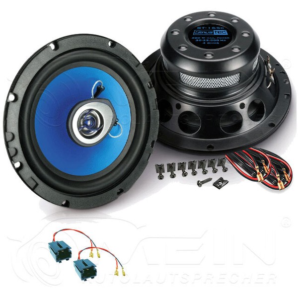 Sinustec Auto Lautsprecher FüR Citroen C2 2003-2010 Front Vorn 2-Wege 300W #A4X9-image