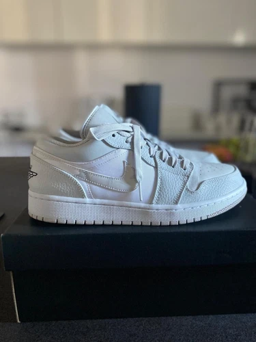 Nike Air Jordan 1 Low  White Camo, UK 8, BR 40,5, EU 42,5,  DC9036-100
