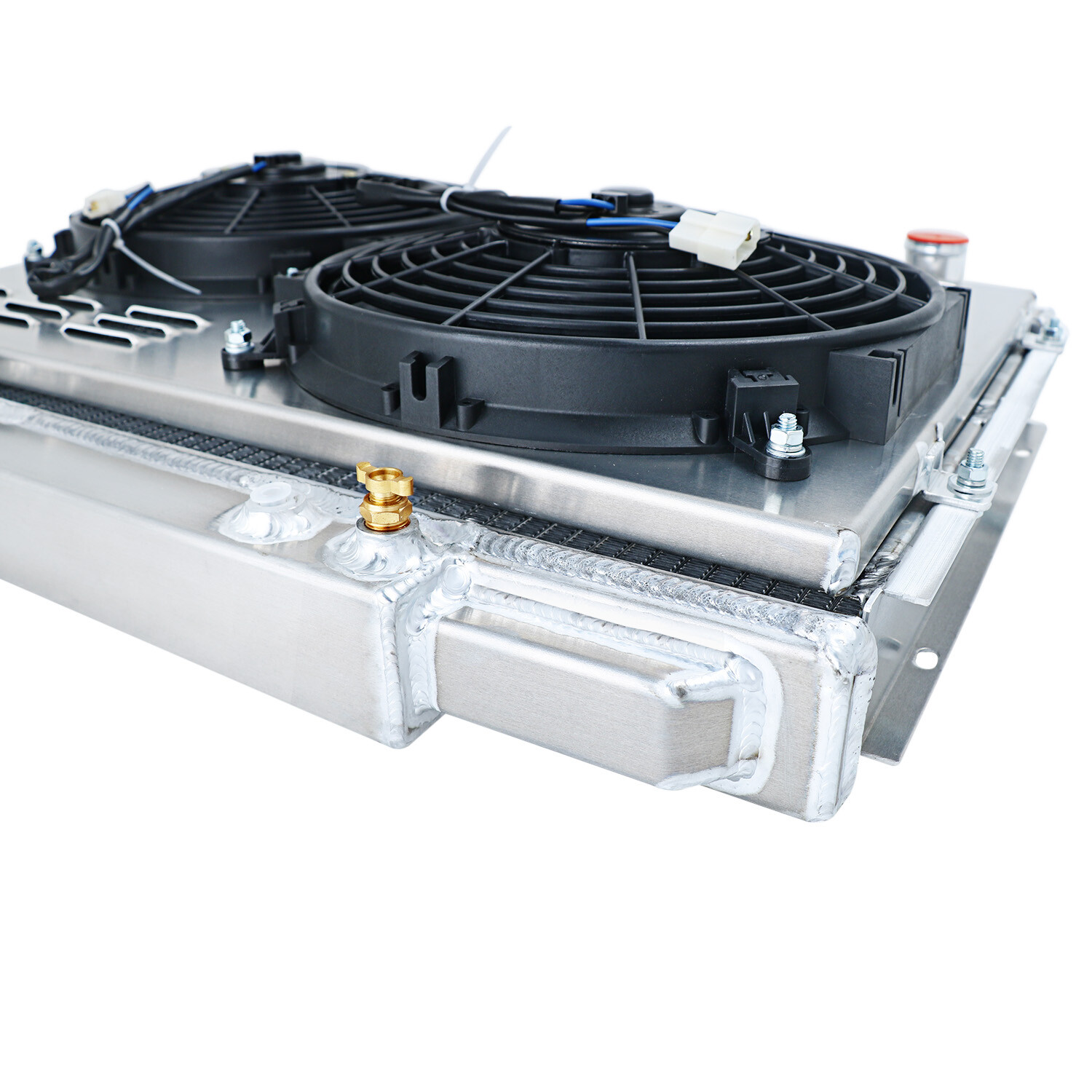 379 4 Row Radiator+Shroud Fan For 1967-1970 Ford Mustang,Mercury Cougar 7.0L V8 thumbnail 10