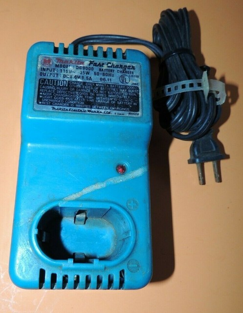 Makita 9.6v DC9000 Fast Battery Charger 