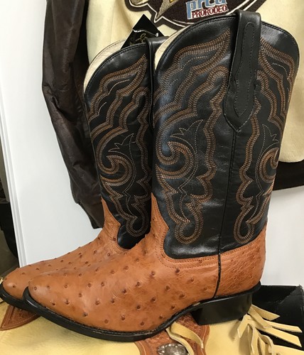 jb dillon cowboy boots Men's Cognac 