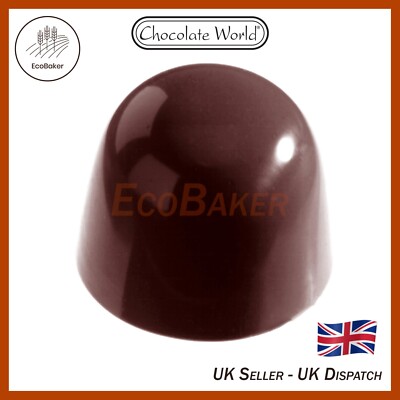 CW2471 Chocolate World Kegel Ø 29x25mm Polycarbonat Form