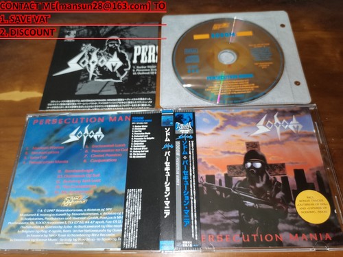 Sodom / Persecution Mania JAPAN EDITION C1