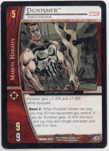 Punisher Executioner MMK-023 Marvel Knights VS 2005 TCG CCG - Picture 1 of 2