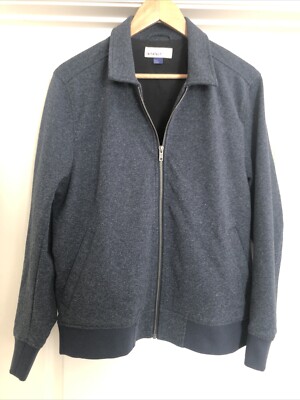 ARTEFACT full zip bomber Men`s size M Heather BLUE