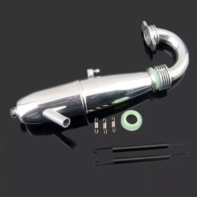 Rc 1/8 Nitro Engine Tuned Exhaust Header For Picco Novarossi Os Rb Losi 8eight - Image 3 of 4