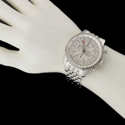 USED Excellent] Breitling Navitimer World Chronograph A24322 Watch