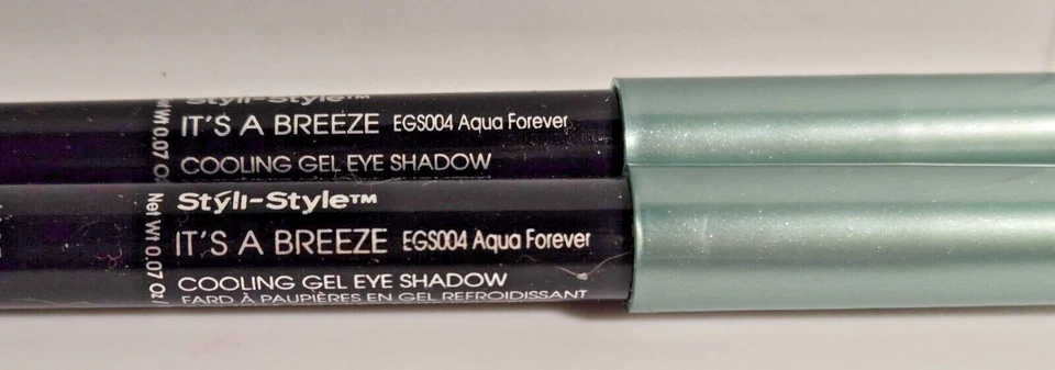 Imperfect Styli Style It's a Breeze Eyeshadow Crayon (Lot of 2) - Aqua Forever - Image 2 of 3