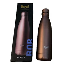 Mepra Spa Bob Tumbler Color Copper Thermal Bottle .5 Liter 17oz Stainless Steel