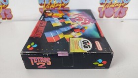 TETRIS 2 GIG PAL Version Super Nintendo New MIB No Famicom 1995 Deadstock New