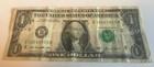 Fancy Serial Number with BookShelf Ends 33243933 One Dollar $1 US POKER BILL — photo 1