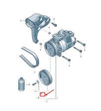 Disque d'embrayage Volkswagen EOS