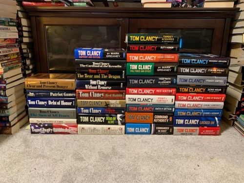 Lot 34 Jack Ryan Universe 1-34 Tom Clancy The Hunt for Red October HARDCOVER