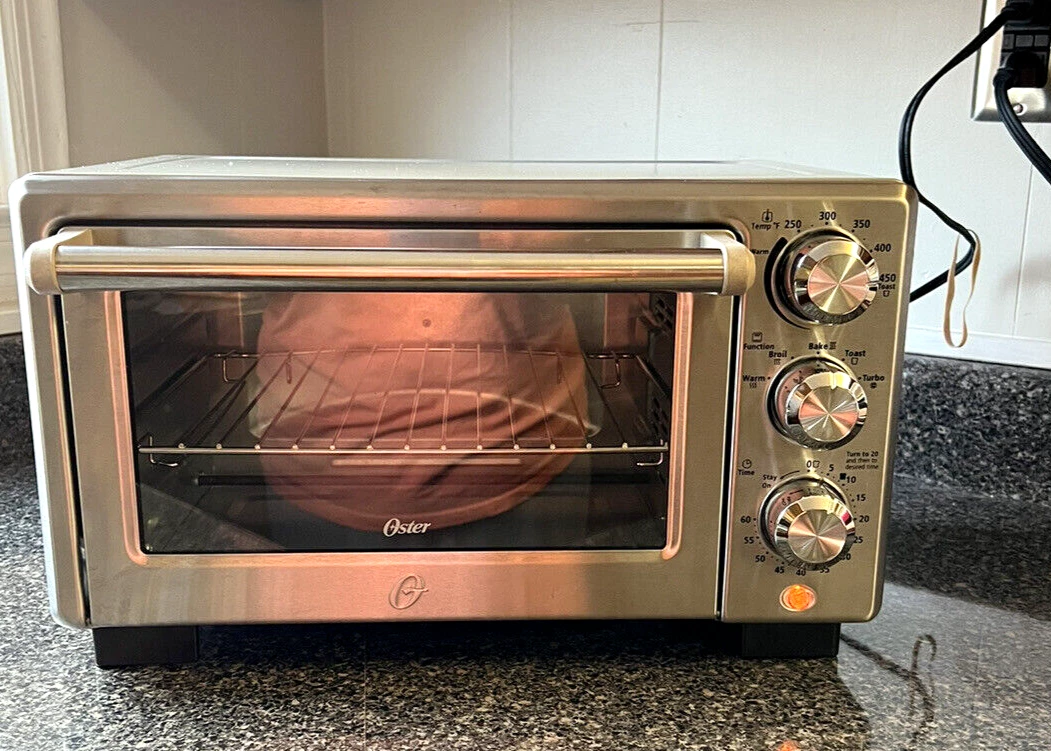 Oster Turbo Convection Multi-Function Toaster Oven Compact TSSTTVDFL2-D (1400W)