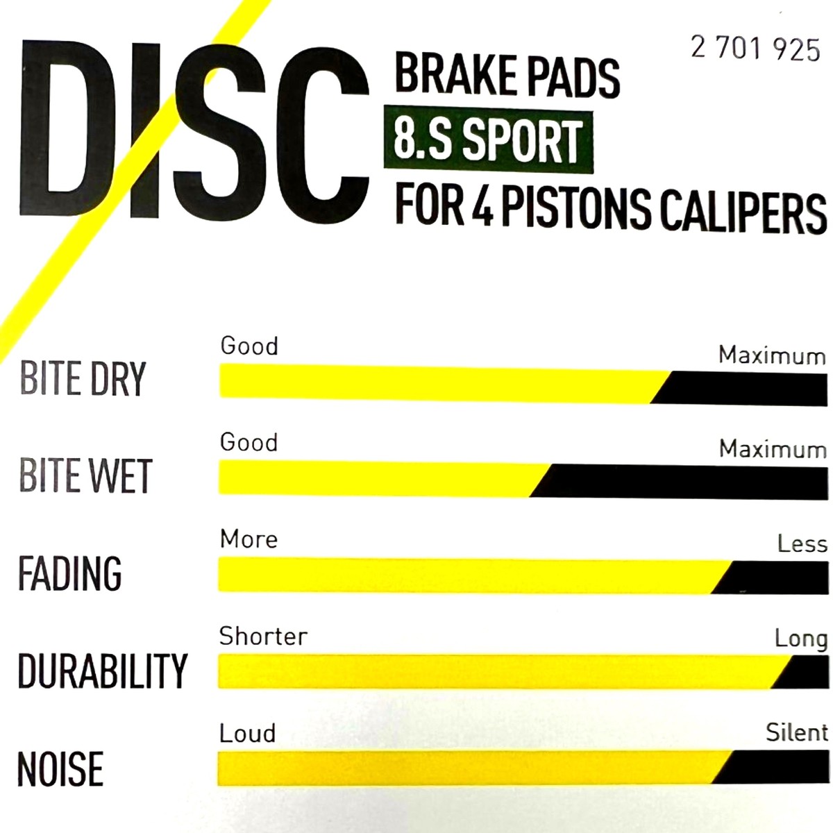 Pastiglie Freno Magura 8.1 Performance Per Freni A Disco MTB - Compatibili Con MT5, MT7, E-Stop, Carbon, Trail, CMe5 Cerchi Rotor 18 - Foto 10