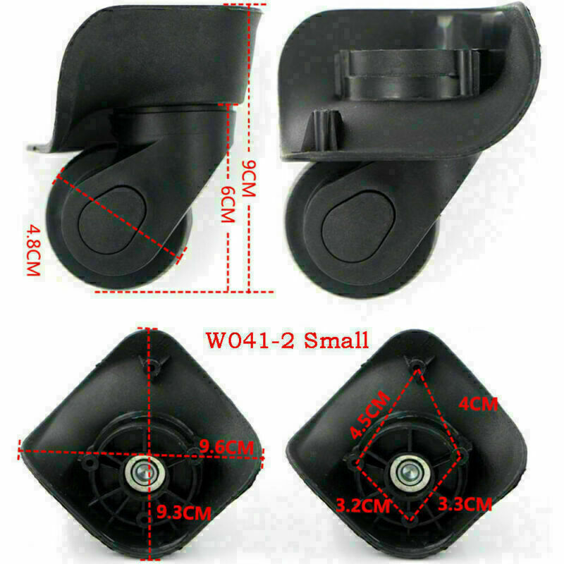 Travel Luggage Wheel Repairment 360 Rotation Caster Replacement for Suitcase