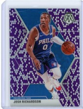 2019-20 Panini Mosaic Basketball Purple Snakeskin #169 Josh Richardson #23/24