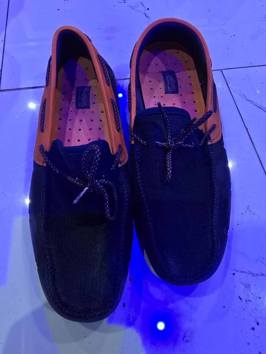 SWIMS Sporty Bit Loafer Waterproof Active mesh in Navy Blue  display picture 1