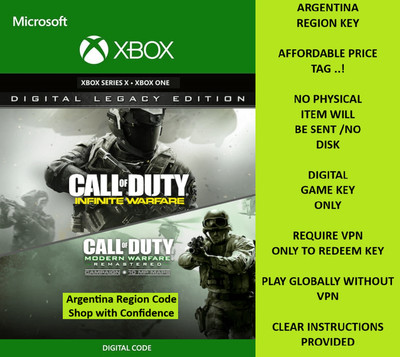 COD : Infinite Warfare - Digital Legacy Edition XBOX Key ARGENTINA No DISC/DVDs