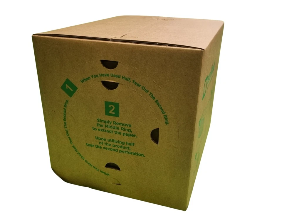 ecoVoid Void Fill Paper in Dispenser Box - 350mm x 450m x 70gsm 100% Recycled - Image 2 of 4