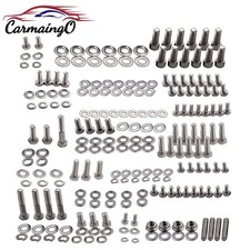 Stainless Engine Bolts Kit Hex Set For Sbc Small Block 265 283 305 327 350 400