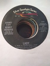 Kenny Rogers, Lady / Love or Something Like It  Silver Spotlight 45