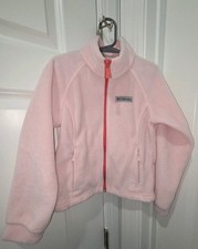 Columbia Kids Fleece Jacket Light Pink Size XS 6