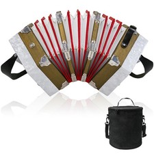 Concertinas,20-key accordion for adults, professional White