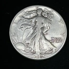1942-p Walking Liberty Half Dollar Actual coin