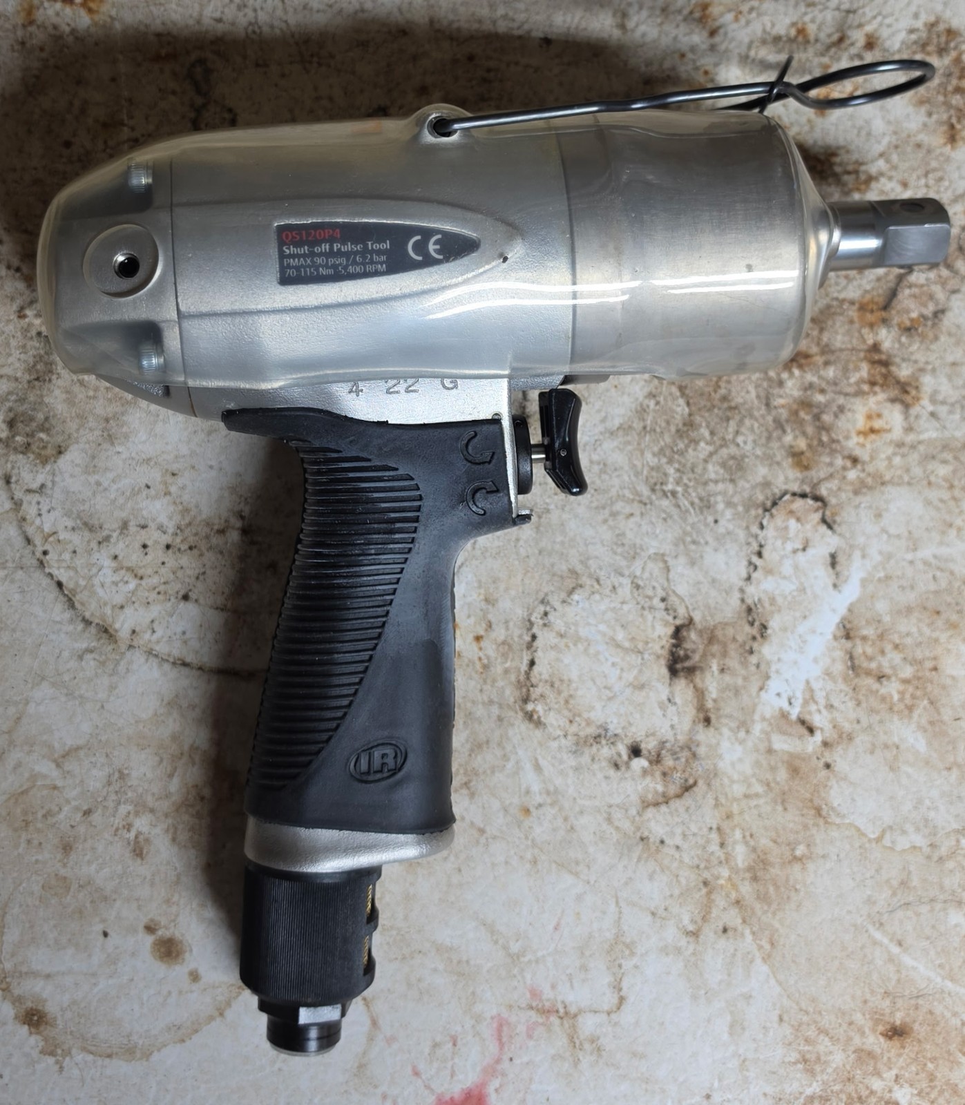 Ingersoll Rand QS120P4 Pneumatic Shut-off Pulse Tool- New in Box