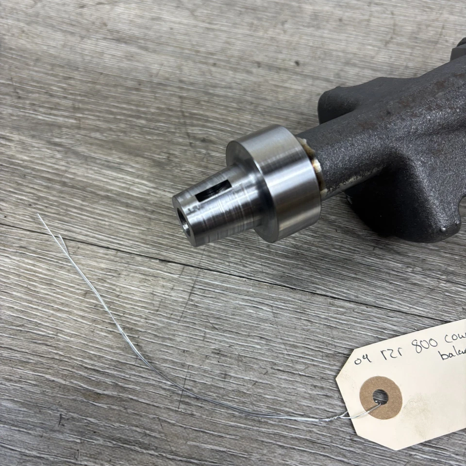 2009 Polaris RZR 800 Crankshaft Counter Balance Shaft 5137337 - Image 2 of 4