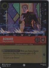 Lorcana Foil Agnarr - King of Arendelle Winterspell 114/204 Common NM