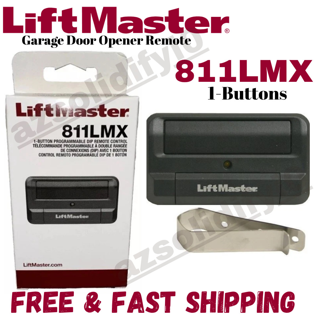 LiftMaster 811LMX Garage Door / Gate Opener Remote Security+ 2.0 Free Shipping