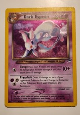 Pokémon Neo Destiny Dark Espeon Holo Rare Card 4/105