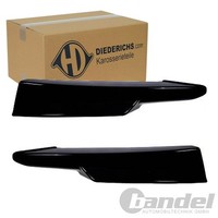 Diederichs Tuning Spoiler Links Rechts Vorne GlÄNzend Schwarz Passend FüR BMW 3