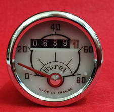 CONTACHILOMETRI TACHIMETRO HURET GILERA LAMBRETTA MOTOBI GUZZI MV MORINI 60  ISO