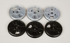 Regular 8mm Movie 50 ft. Metal Reels - Lot of 6