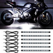 Car LED Strip Light,Motorcycle led Light Strip 30CM 15 SMD IP67 Waterproof Auto