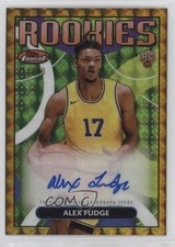 2023-24 Topps Finest Rookie Gold Geometric Refractor 14/50 Alex Fudge Auto 1b30