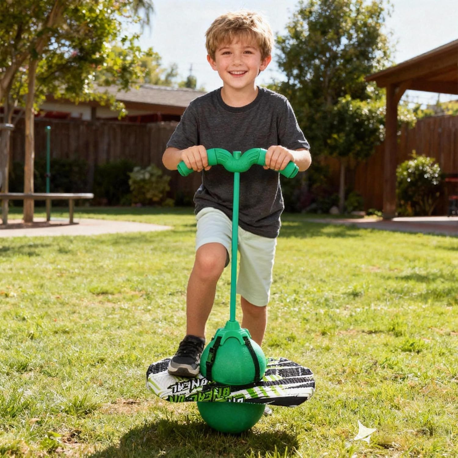 Pogo Ball with Handle, Pogo Stick Pogo Jumper for Kids Ages 6 & Up and Adults, G