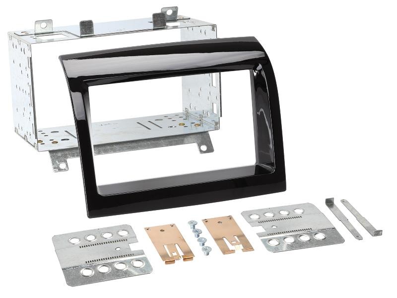 Kit support autoradio Boxer Ducato Jumper 11-14 pour corriger le vide du tableau de bord noir