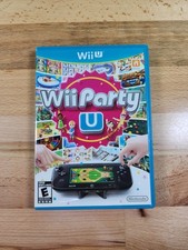 Nintendo Wii Party U Wii U Complete w/ Inserts, CIB 2013 Tested And Working