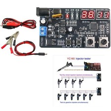 Injection Valve Tester with Adjustable Frequency and Pulse Width Control