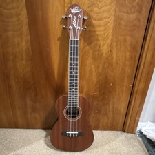 Oscar Schmidt Aloha Acoustic-Electric Ukulele Mahogany Brown 4-String 18-Fret