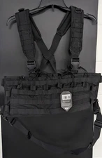 Condor Modular Chest Rig MCR6-002 Tactical Military Grade Vest Black One Size